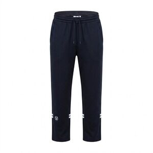 Sergio Tacchini Mens Navy Blue Striped Ankle Zip Track Pants 3XL US - IW